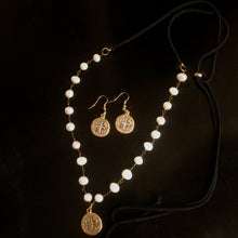 The Faith Freshwater Pearls and Leather
