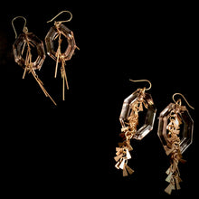 The Aretha - Acrylic & Chain Earrings
