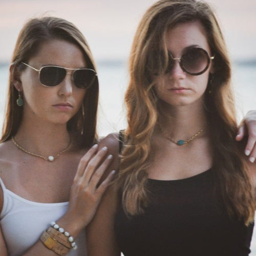 The Riviera - Matte Gold Necklace