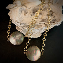 Moon Dance-Mother of Pearl Necklace