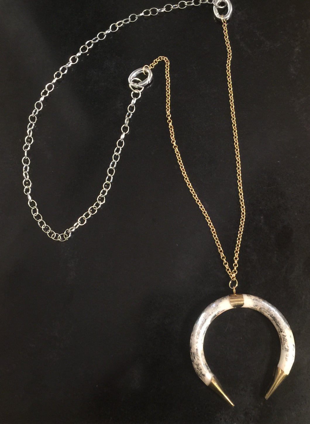 The Shakira - Convertible Horn Necklace